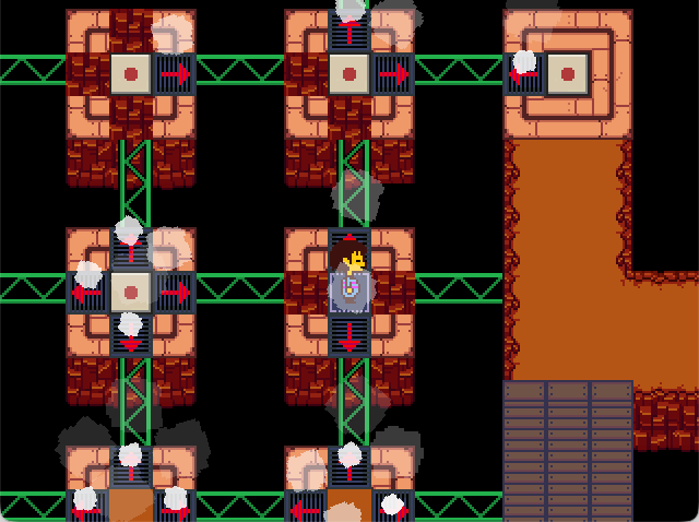 Moderate meaning this late-game puzzle took me ten minutes of bouncing around to solve
